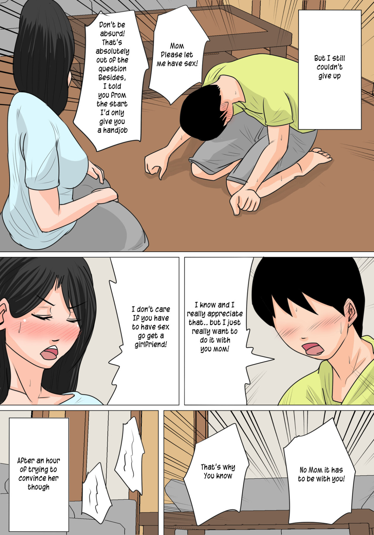 Hentai Manga Comic-Tonight Mom Gets Me Off!-Read-21